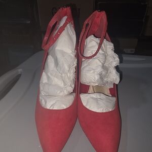 Elegant Red Women's Shoes